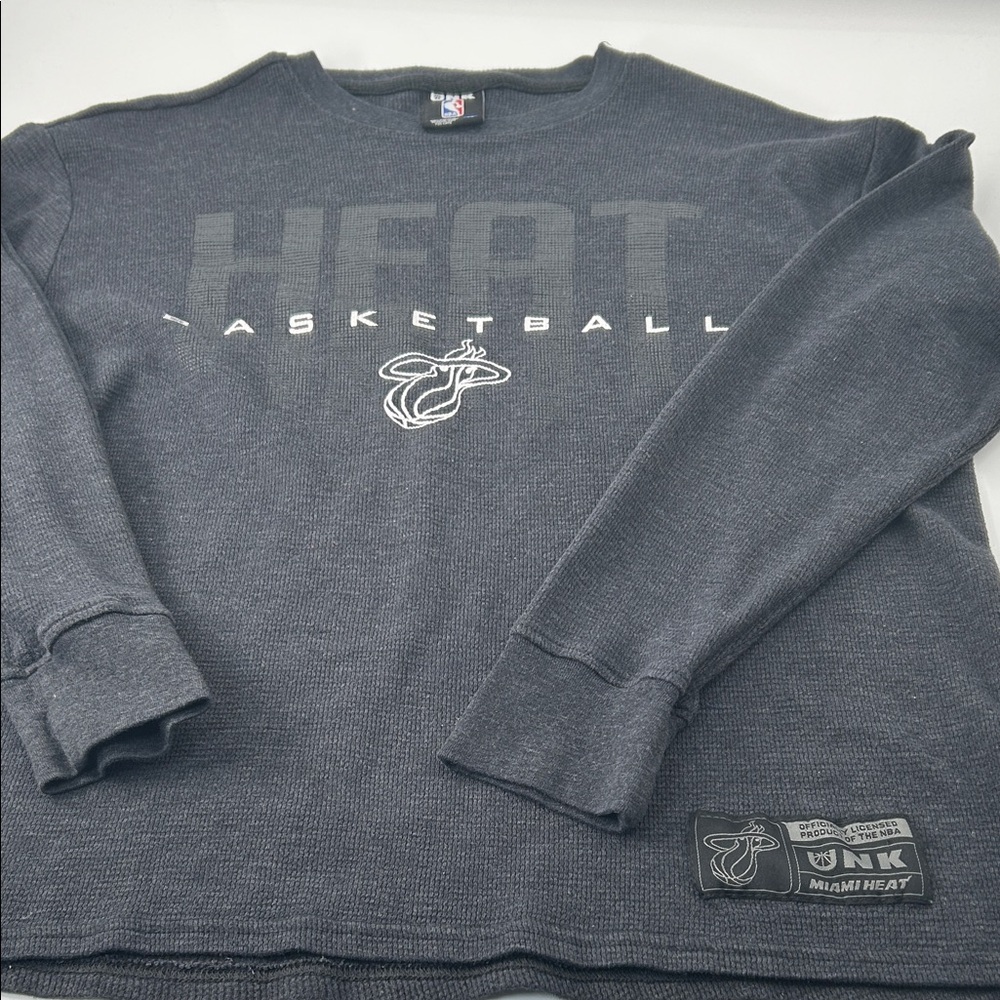 UNK Miami Heat Basketball Crewneck Sweater